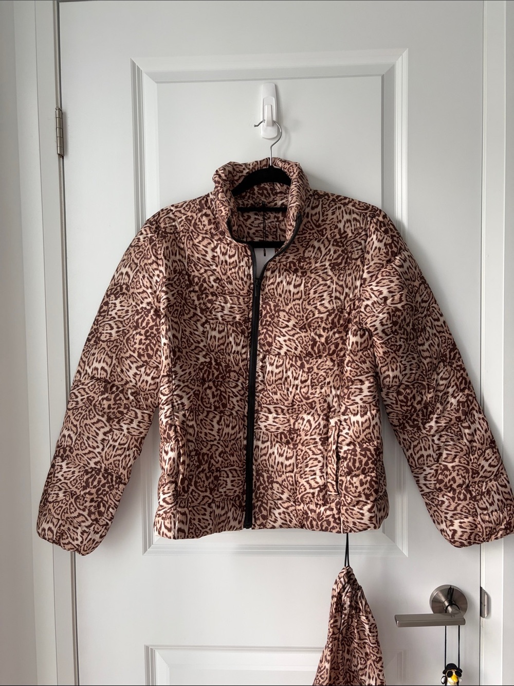 NWT Dynamite Essential Cheetah Print Puffer